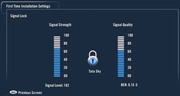 tata sky signal finder app